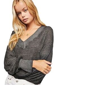 We the Free by Free People South Side Thermal Top Size XS